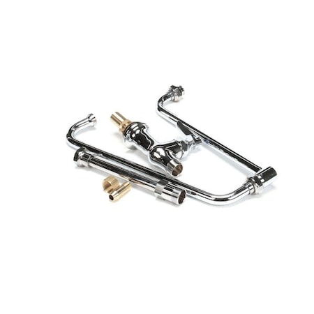 Groen Single Pantry Faucet Wit H Swing Spout And Riser 146220